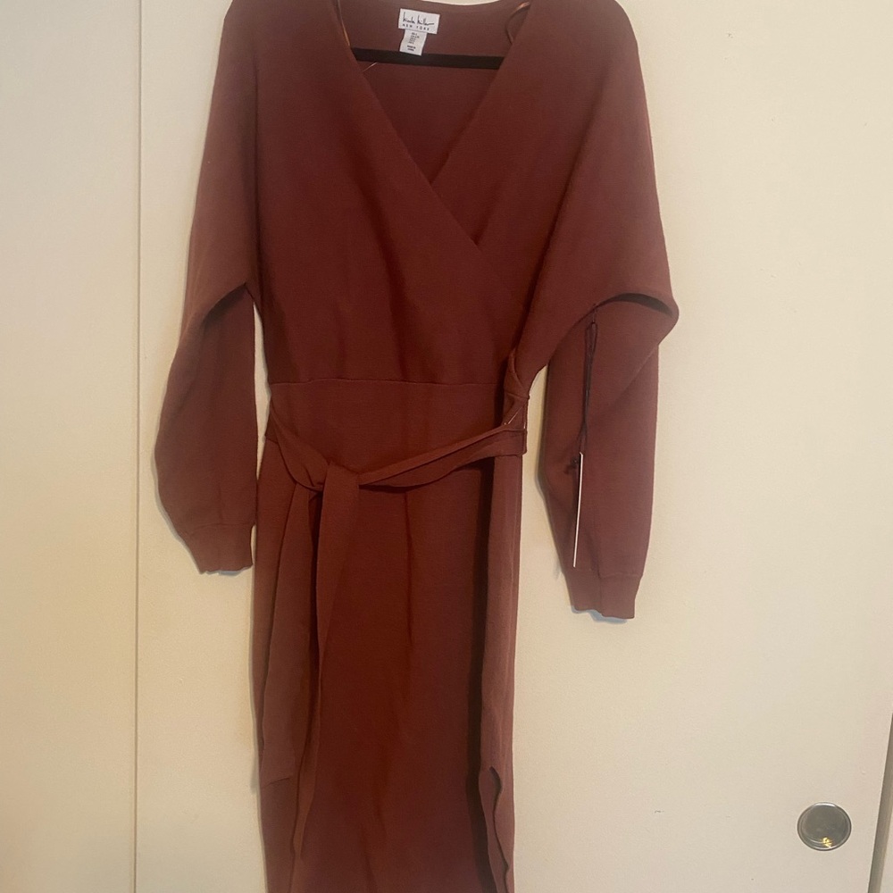 Elegant Long Sleeve Sweater Dress